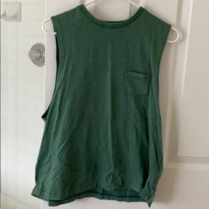 Reebok high neck cotton tank